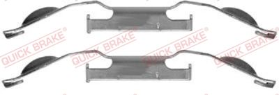 Accessory Kit, disc brake pad QUICK BRAKE 109-1221