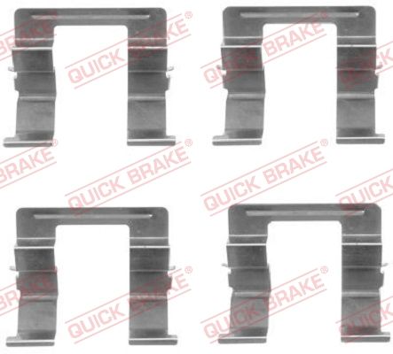 QUICK BRAKE 109-1605 Accessory Kit, disc brake pad