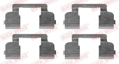 Accessory Kit, disc brake pad QUICK BRAKE 109-1698