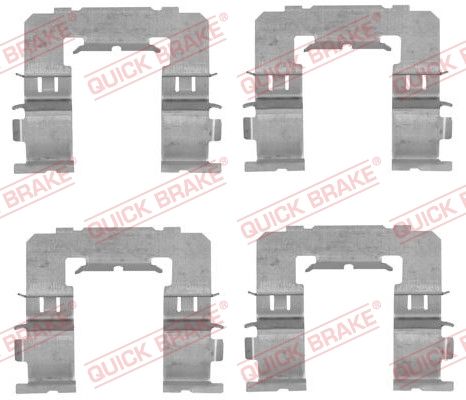 QUICK BRAKE 109-1742 Accessory Kit, disc brake pad