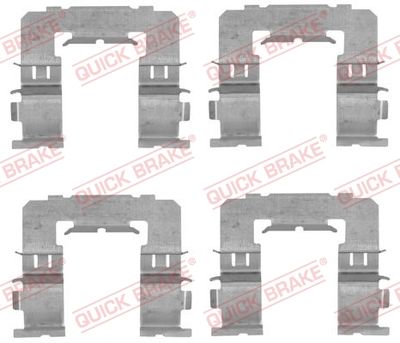 Accessory Kit, disc brake pad QUICK BRAKE 109-1742
