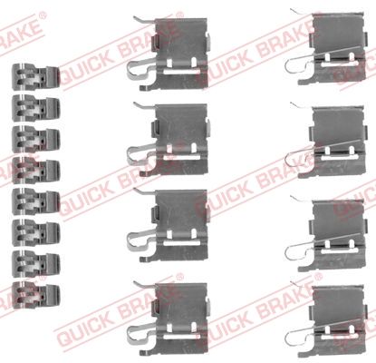 QUICK BRAKE 109-1748 Accessory Kit, disc brake pad