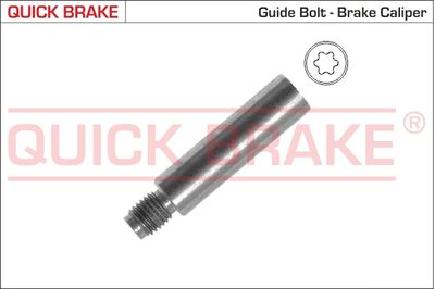 Guide Bolt, brake caliper QUICK BRAKE 11201