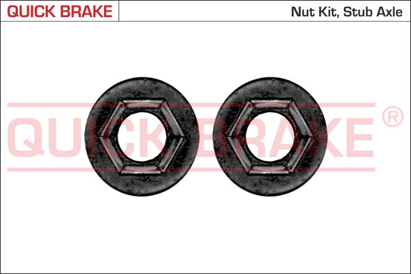 QUICK BRAKE 9813K Nut, kingpin