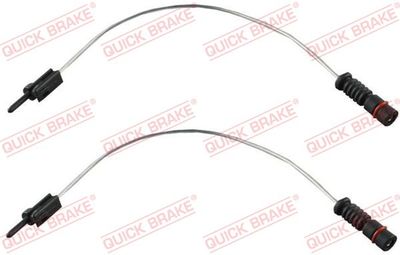 Warning Contact, brake pad wear QUICK BRAKE WS 0182 A