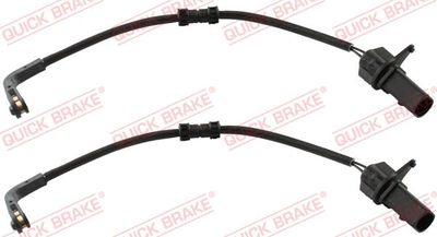 Warning Contact, brake pad wear QUICK BRAKE WS 0391 A