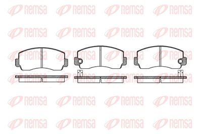 Brake Pad Set, disc brake REMSA 0094.10