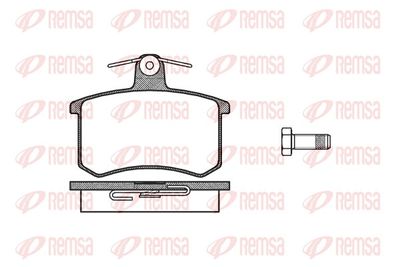 Brake Pad Set, disc brake REMSA 0135.00