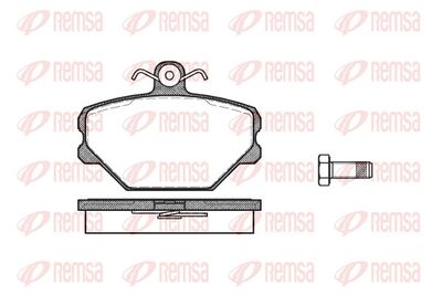 Brake Pad Set, disc brake REMSA 0264.00