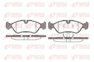 Brake Pad Set, disc brake REMSA 0286.20