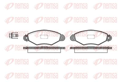 Brake Pad Set, disc brake REMSA 0643.00