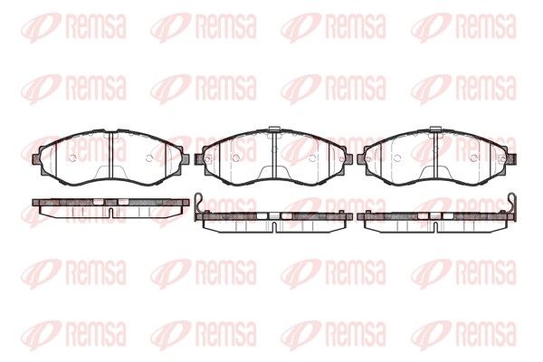 REMSA 0645.32 Brake Pad Set, disc brake