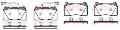 Brake Pad Set, disc brake REMSA 0666.12