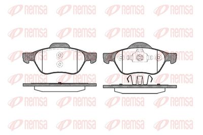 Brake Pad Set, disc brake REMSA 0962.00