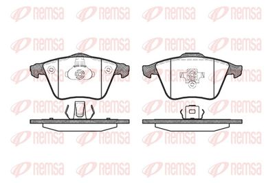 Brake Pad Set, disc brake REMSA 0964.20