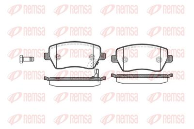 Brake Pad Set, disc brake REMSA 0987.11