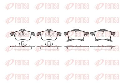 Brake Pad Set, disc brake REMSA 1036.02