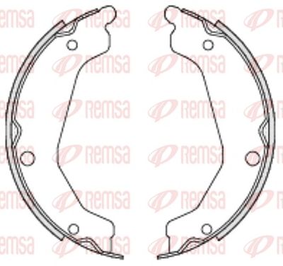 Brake Shoe, parking brake REMSA 4694.00