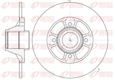 Brake Disc REMSA 6075.00