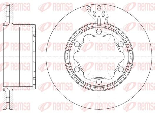 REMSA 61036.10 Brake Disc