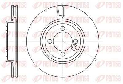 Brake Disc REMSA 61081.10