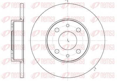 Brake Disc REMSA 6110.01