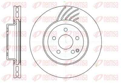 Brake Disc REMSA 61142.10