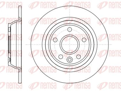 Brake Disc REMSA 61167.00