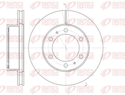 Brake Disc REMSA 61205.10