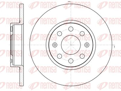 Brake Disc REMSA 61209.00