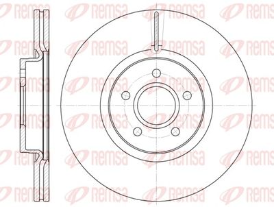 Brake Disc REMSA 61223.10