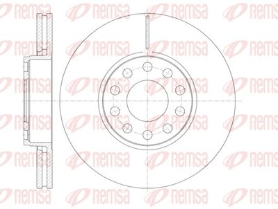 Brake Disc REMSA 61227.10