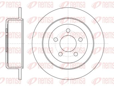 Brake Disc REMSA 61271.00