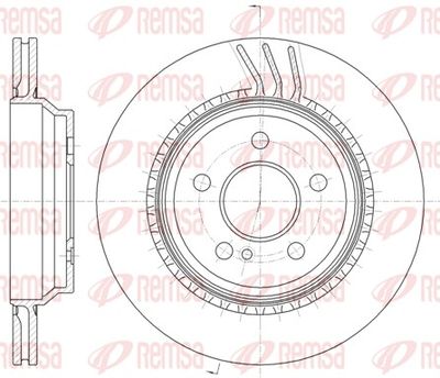 Brake Disc REMSA 61296.10