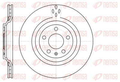 Brake Disc REMSA 61309.10