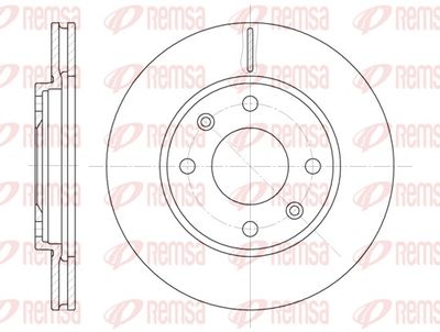 Brake Disc REMSA 6131.10