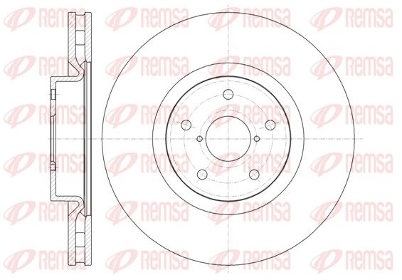 REMSA 61342.10 Brake Disc