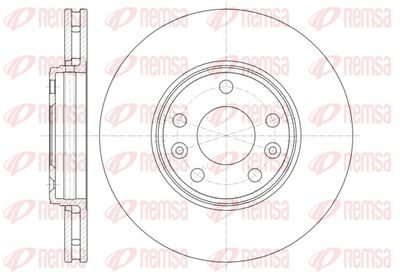 Brake Disc REMSA 61344.10