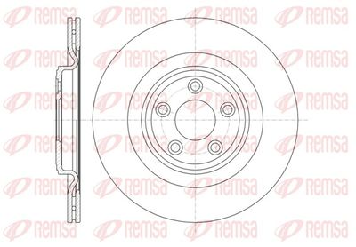 Brake Disc REMSA 61375.10