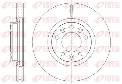 Brake Disc REMSA 61471.10