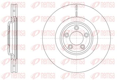 Brake Disc REMSA 61511.10