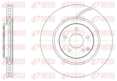 Brake Disc REMSA 61526.10