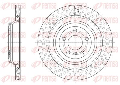 Brake Disc REMSA 61635.10