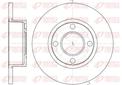 Brake Disc REMSA 6173.00