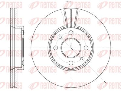 Brake Disc REMSA 6227.10