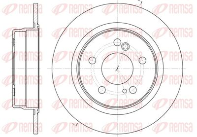 Brake Disc REMSA 6270.00