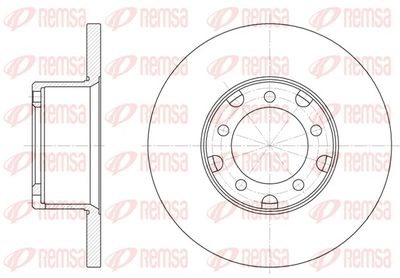 Brake Disc REMSA 6291.00