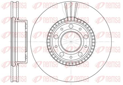 Brake Disc REMSA 6304.10