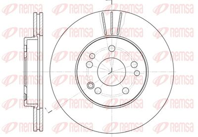 Brake Disc REMSA 6314.10