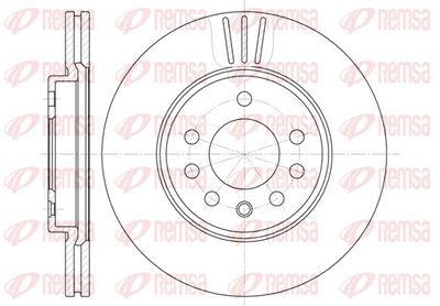 Brake Disc REMSA 6319.10